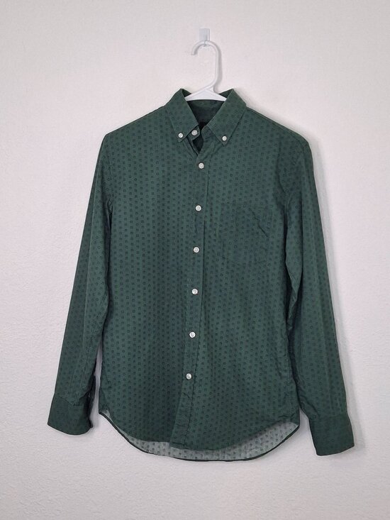 J. Crew Other - J Crew Mens Floral Shirt Button Down Sz S 100% Cotton Preppy Casual Normcore